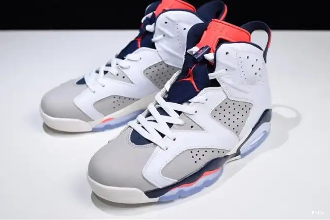 Bmlin Grey-Sail 23-Neutral White Retro Infrared 6 Air 384664-104 Tinker Jordan 0529